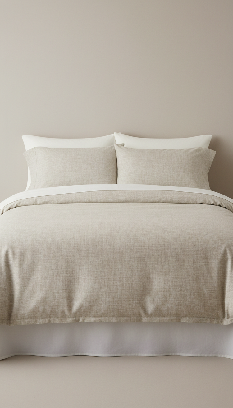 Almohadas y ropa de cama